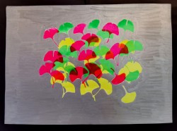 Shining Ginkgo Leaves