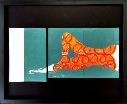 Grusskarte mit "Lokah Gruss" + Umschlag