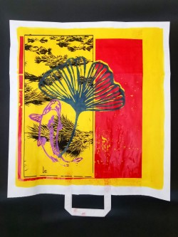 Red and Yellow Koi Bag