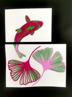 Grusskarte + Umschlag II