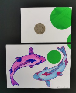 Grußkarte + Umschlag IV