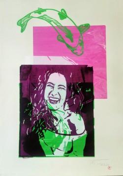 Happiness + Green Koi 2