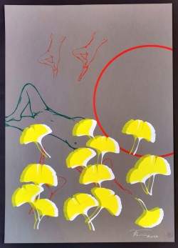 Hiding Ginkgo Leaves 01